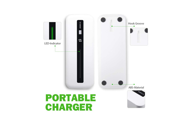 Image of $57 for a Morec Level 1/2 Portable EV Charger with 20FT Cable (a $159.99 Value)