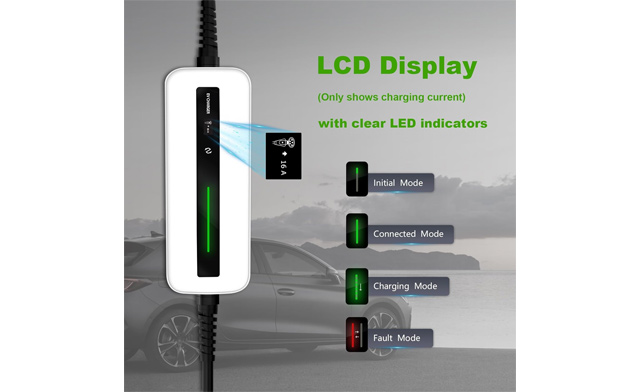 Image of $57 for a Morec Level 1/2 Portable EV Charger with 20FT Cable (a $159.99 Value)