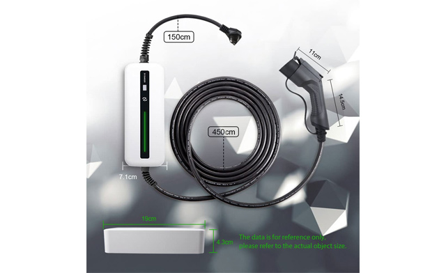 Image of $57 for a Morec Level 1/2 Portable EV Charger with 20FT Cable (a $159.99 Value)