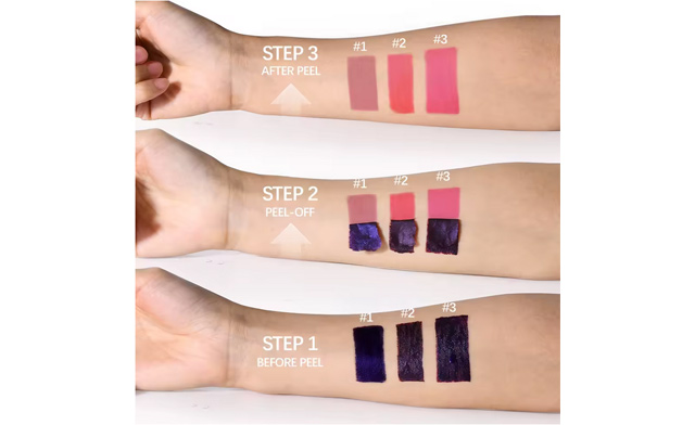 Image of $21 for a 2-Pack of 3 Waterproof Peel-Off Lip Stains (a $24.99 Value)