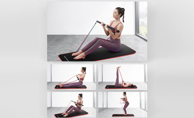 Image of $12.99 for a Resistance Bands Set with Workout Bar (a $29.99 Value)