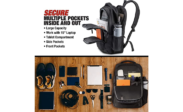 Image of $21 for an UROS Anti-Theft Laptop Backpack (a $49.99 Value)