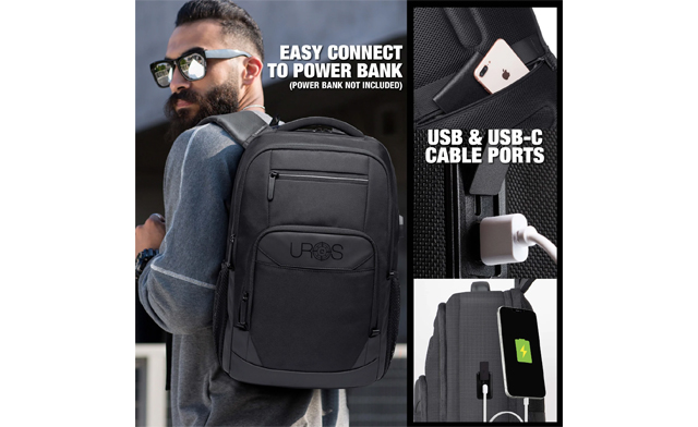 Image of $21 for an UROS Anti-Theft Laptop Backpack (a $49.99 Value)