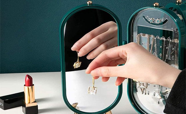 Image of $12.99 for a Jewelry Trifold Box (a $29.99 Value)