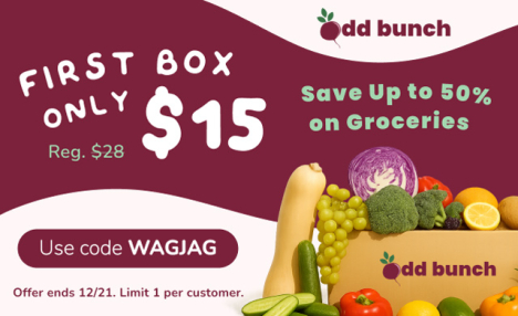 $15 for Your First Odd Bunch Box