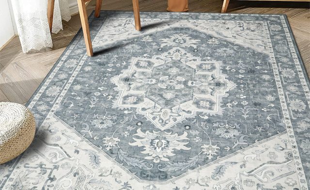 Image of $43 for a 5 x 7 ft Decorative Mat (a $99.99 Value)