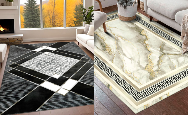 Image of $43 for a 5 x 7 ft Decorative Mat (a $99.99 Value)