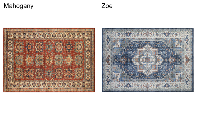 Image of $43 for a 5 x 7 ft Decorative Mat (a $99.99 Value)