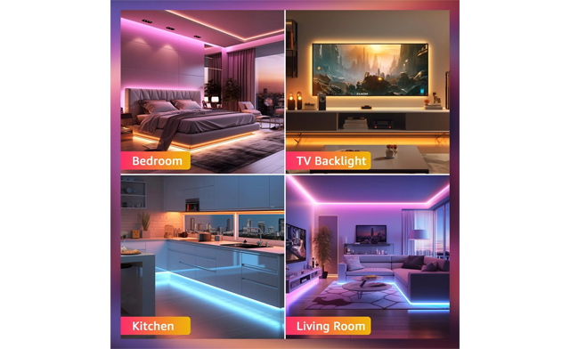 Image of $23.99 & Up for Smart LED Light Strips