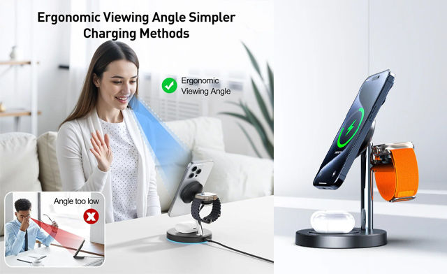 Image of $18.99 for a 3-in-1 Apple Charging Station (a $39.99 Value)