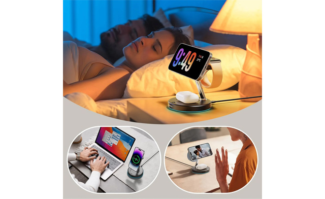 Image of $18.99 for a 3-in-1 Apple Charging Station (a $39.99 Value)