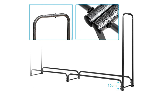 Image of $63.99 for a Firewood Rack with Waterproof Cover (a $109.99 Value)