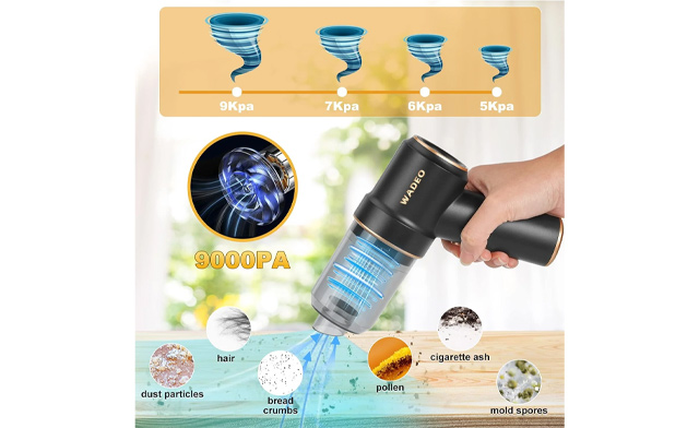 Image of $21.99 for a WADEO Handheld Vacuum Cleaner (a $39.99 Value)