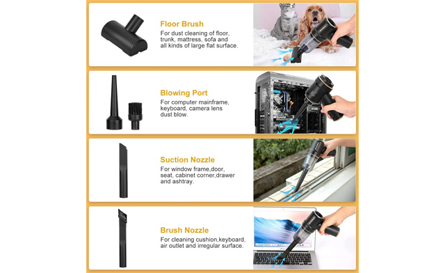 Image of $21.99 for a WADEO Handheld Vacuum Cleaner (a $39.99 Value)