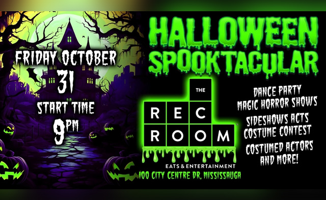 Image of $23 for 2 Admissions to The Rec Room Halloween Spooktacular