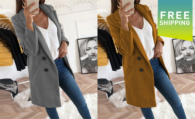 Image of $34.95 for a Women's Trench Coat (a $99.99 Value)
