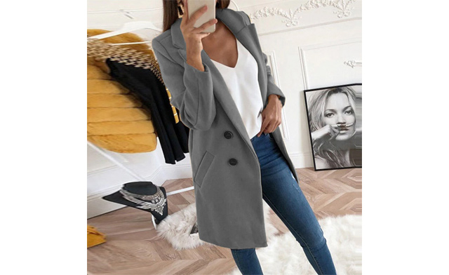 Image of $34.95 for a Women's Trench Coat (a $99.99 Value)