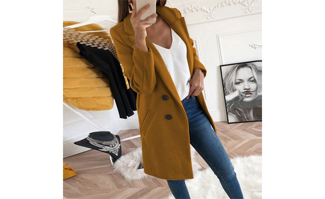 Image of $34.95 for a Women's Trench Coat (a $99.99 Value)