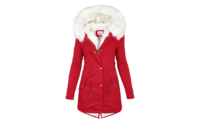 Image of $60.95 for a Women's Mid Length Winter Coat (a $120 Value)