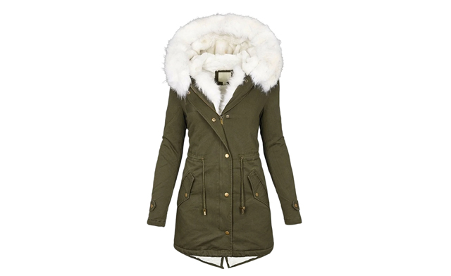 Image of $60.95 for a Women's Mid Length Winter Coat (a $120 Value)