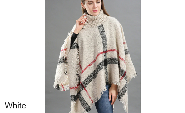 Image of $30.95 for a Women's Knitted Poncho (a $44.99 Value)