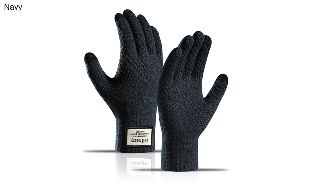Image of $18.95 for Thick Knitted Gloves (a $39.99 Value)