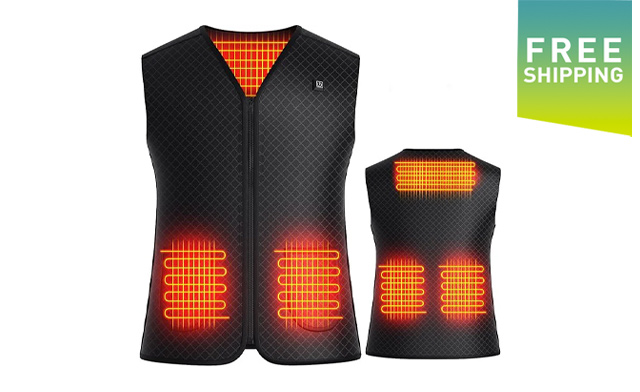 Image of $37.95 for a Unisex Heated Liner Vest (a $129 Value)
