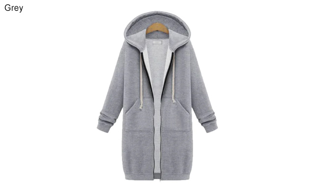 Image of $29.99 for a Women's Loose Hooded Autumn/Winter Jacket (a $99.99 Value)