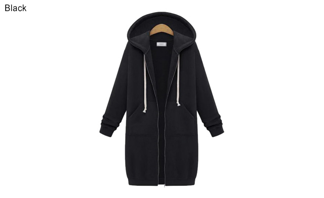 Image of $29.99 for a Women's Loose Hooded Autumn/Winter Jacket (a $99.99 Value)