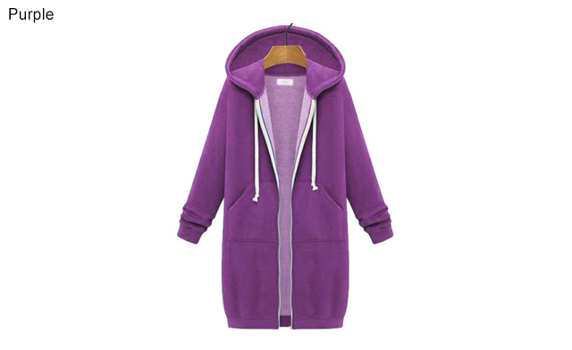 Image of $29.99 for a Women's Loose Hooded Autumn/Winter Jacket (a $99.99 Value)