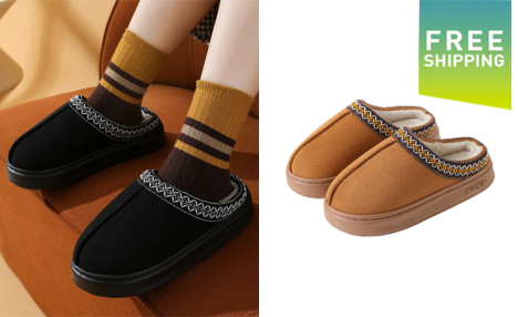 $29.99 for Winter Non-Slip Slippers (a $55.99 Value)
