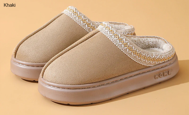 Image of $29.99 for Winter Non-Slip Slippers (a $55.99 Value)