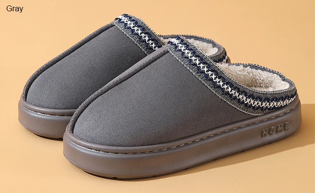 Image of $29.99 for Winter Non-Slip Slippers (a $55.99 Value)