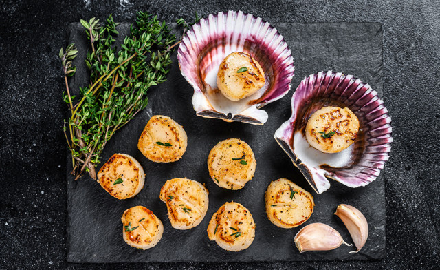 Image of $94.99 for 5 lbs of U12 Scallop Medallions (a $150 Value)