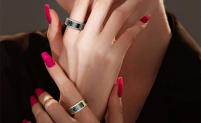 Image of $64 for a Waterproof Health Tracking Smart Ring with LED (a $139.99 Value)