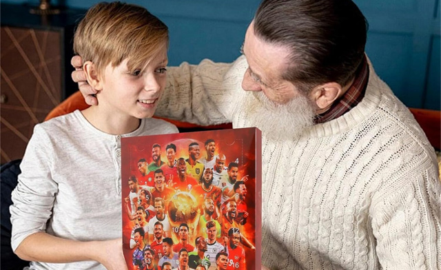 Image of $29 for a 2025 Christmas Soccer Characters Advent Calendar (a $34.99 Value)