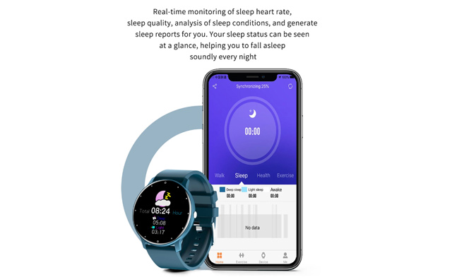 Image of $29 for 1.28-Inch HD Touchscreen Smartwatch (a $69.99 Value)