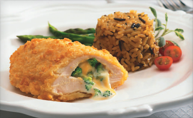Image of $39.99 for 2 kg of Breaded Chicken Divan - Stuffed with Broccoli & Cheese (a $72 Value) - Pick Up
