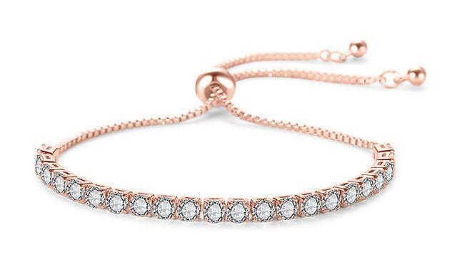Image of $18 for a Swarovski Elements Tennis Bracelet (a $119 Value)