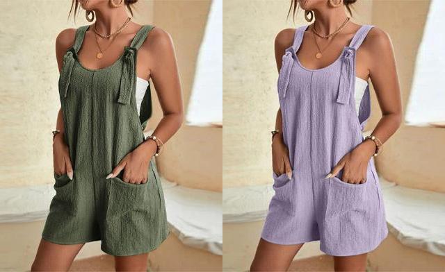 Image of $22 for Women's Loose Style Overalls (a $55 Value)