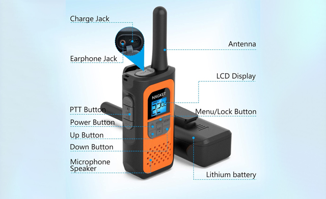 Image of $17 for a 3-Pack Rechargeable Walkie Talkies (a $59.99 Value)