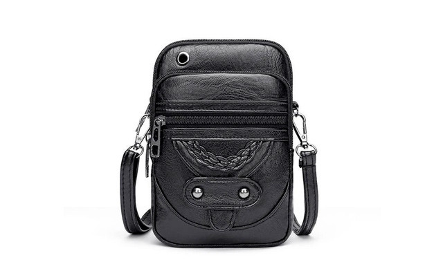 Image of $20 for a PU Leather Shoulder Bag (a $58.50 Value)