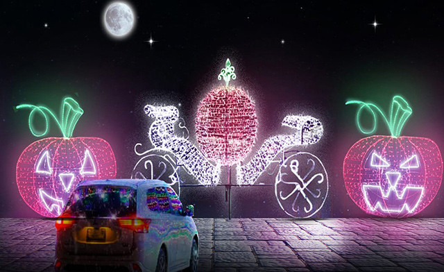 Image of $33 & Up for Admission to Spooktacular Light Show in Ajax