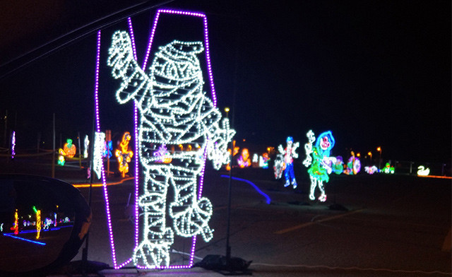 Image of $33 & Up for Admission to Spooktacular Light Show in Ajax