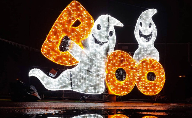 Image of $33 & Up for Admission to Spooktacular Light Show in Ajax