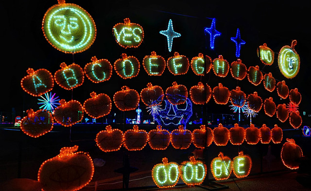Image of $33 & Up for Admission to Spooktacular Light Show in Ajax