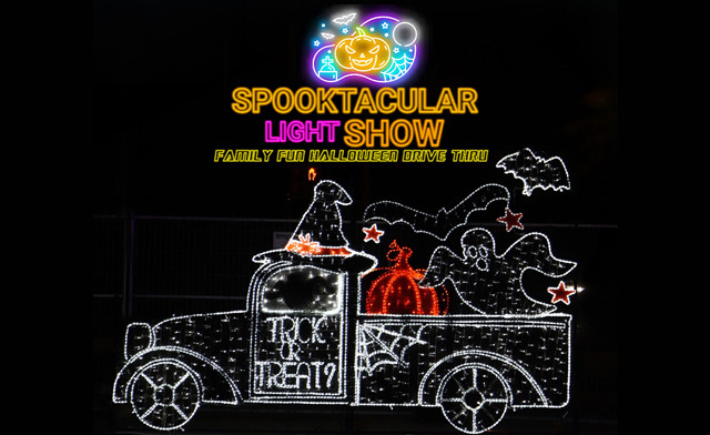 Image of $33 & Up for Admission to Spooktacular Light Show in Ajax