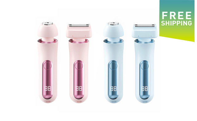Image of $27 for a 2-in-1 Dual-Head Digital Display Epilator (a $39.99 Value)