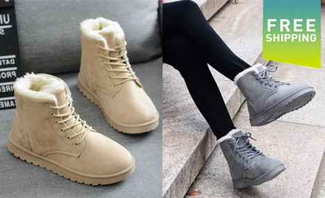 $49 for Women's Ankle Boots with Fur Lining (a $74.99 Value)