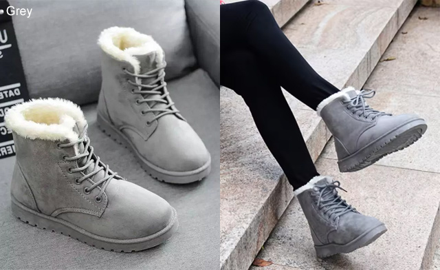 Image of $49 for Women's Ankle Boots with Fur Lining (a $74.99 Value)